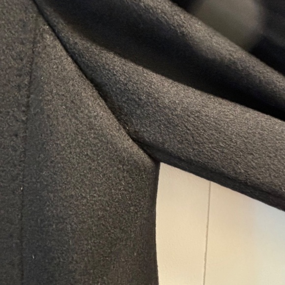 Piazza Sempione made in Italy black wool and cashmere button up jacket EU 46 - Picture 8 of 17